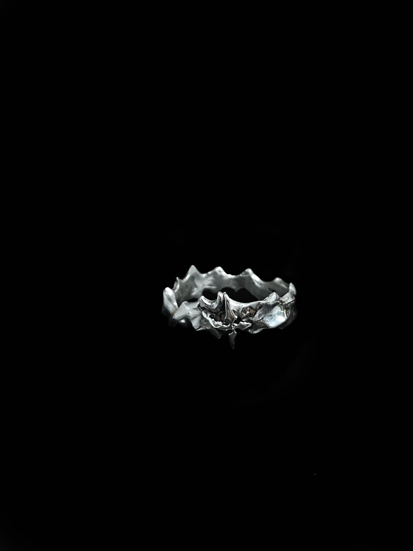 N0CTURN3 BRANDED RING - 925 SILVER