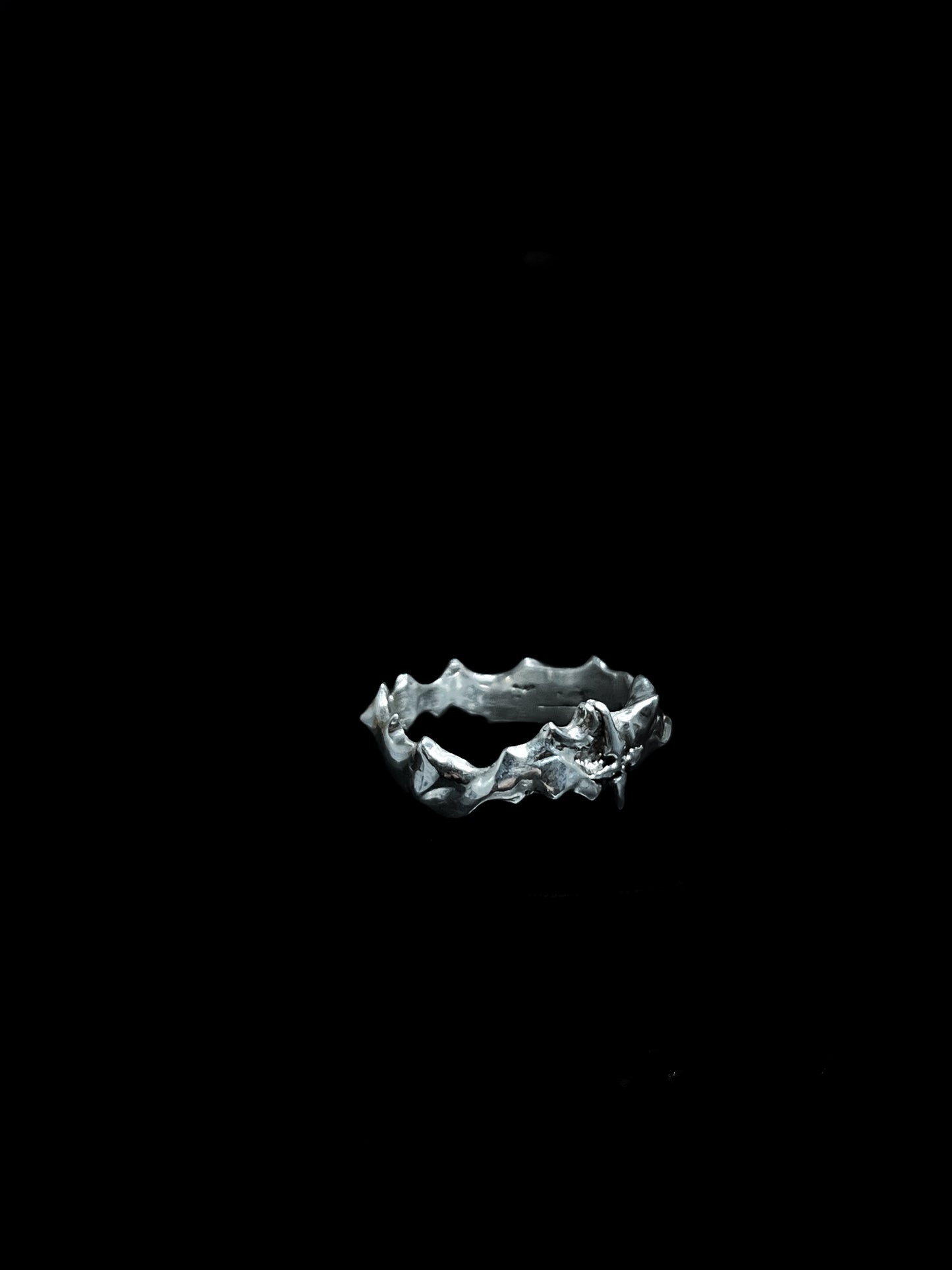 N0CTURN3 BRANDED RING - 925 SILVER
