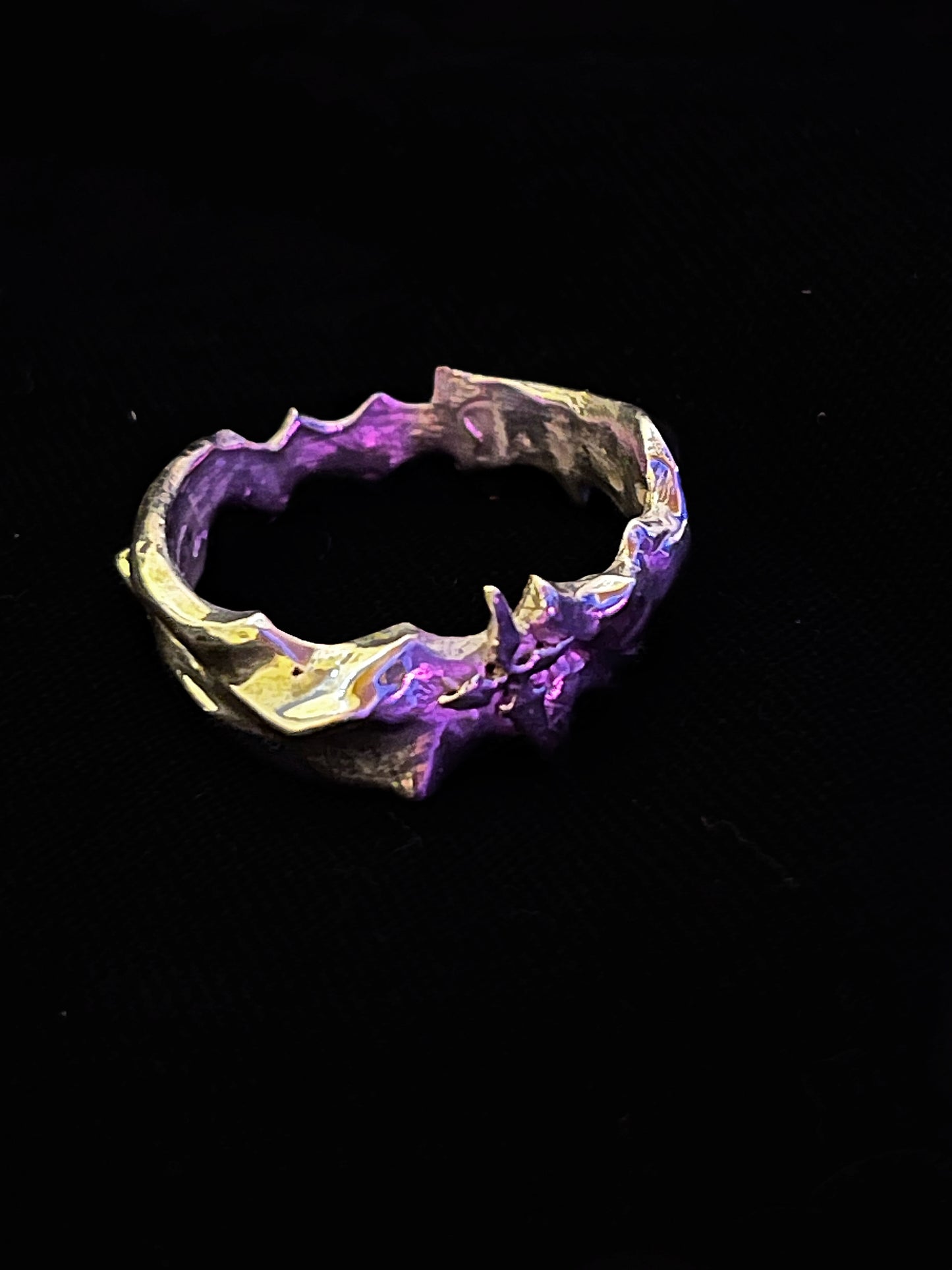 N0CTURN3 BRANDED RING - 925 SILVER