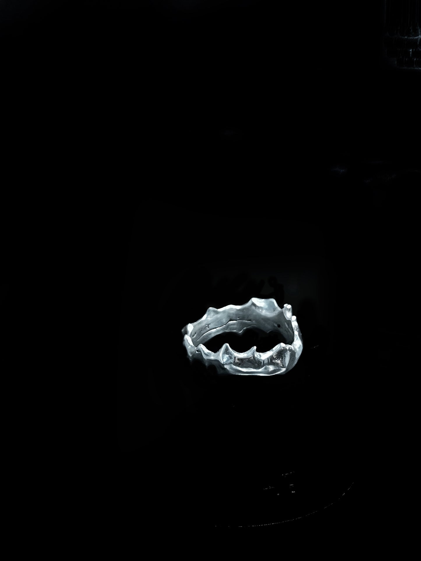 N0CTURN3 BRANDED RING - 925 SILVER